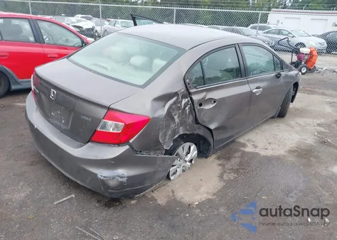 2012 Honda Civic Lx из США, поврежденный, VIN 2HGFB2E5XCH514315